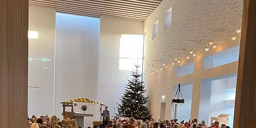 Familiejulegudstjeneste i Dybk\u00e6r Kirke