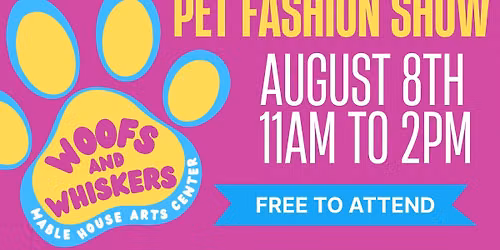 Woofs & Whiskers: Community Pet Fashion Show