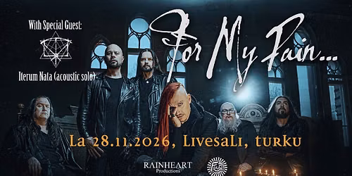 For My Pain... \/ Iterum Nata (acoustic solo) @ Fuusio \/ Livesali