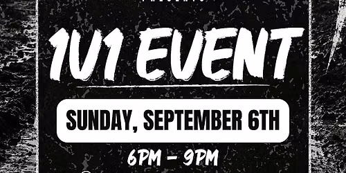 Out The Mud Made 1 v 1 Event