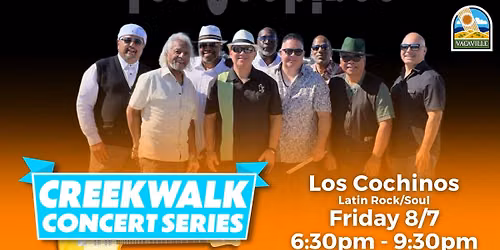 CreekWalk Concert Series 2026 - Los Cochinos