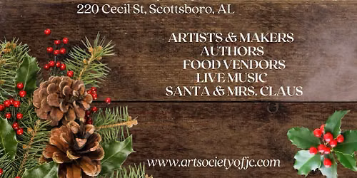 Christmas Market Hosted by Art Society of Jackson County