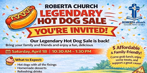 Legendary - Roberta Church - Hot Dog Sale!