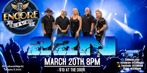 22N LIVE at Encore LIVE