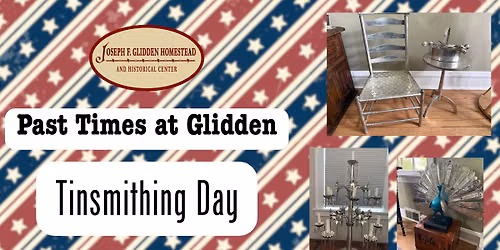 Past Times at Glidden: Tinsmithing Day