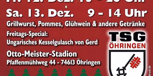 Christbaumverkauf TSG \u00d6hringen