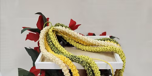 Crochet Rattail Lei-Pearl City