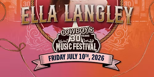 Cowboys Music Festival: Ella Langley