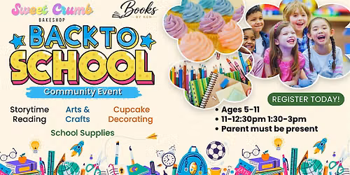 Back To School Bash! (Ages 5-11)