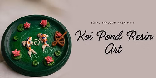 Resin Koi Pond
