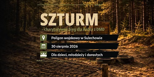 SZTURM - charytatywny bieg z przeszkodami dla Antka