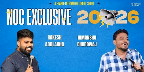 NOC : A STAND UP COMEDY LINEUP SHOW
