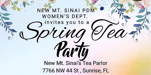 Spring Tea Party