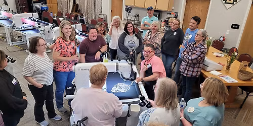 Handi Quilter Learn to Love Longarm Quilting Truck Event!
