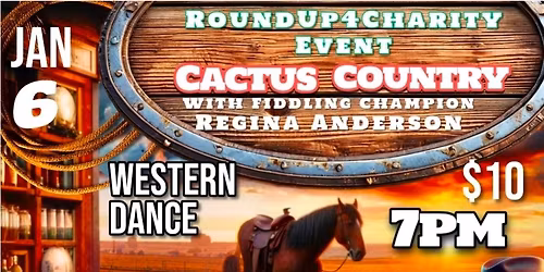 RoundUp4Charity Event - Cactus Country Band