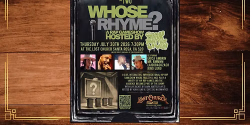 Whose Rhyme? Hip Hop Gameshow hosted by Dark Matter Lives! Episode 2 - SR
