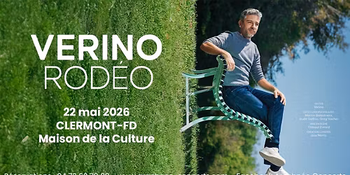 V\u00e9rino \u00e0 la Maison de la Culture \u00e0 Clermont-Ferrand