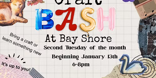 Craft Bash: a local gathering for night-time crafters