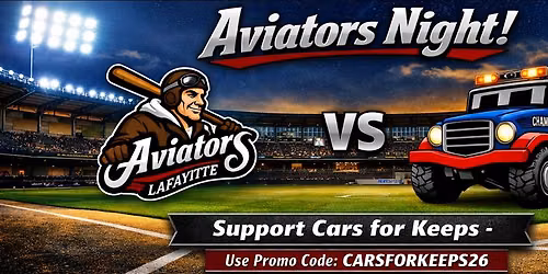 Aviators Night \u2013 Non\u2011Profit of the Night: Cars for Keeps