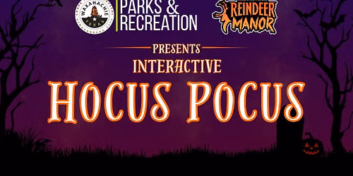 An Interactive Hocus Pocus Showing at Chautauqua Auditorium