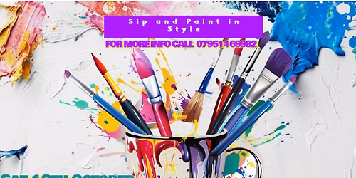 Amapiano Sip and paint \ud83c\udfa8