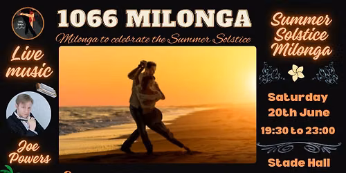 \u2600\ufe0fSummer Solstice Milonga\u2600\ufe0f