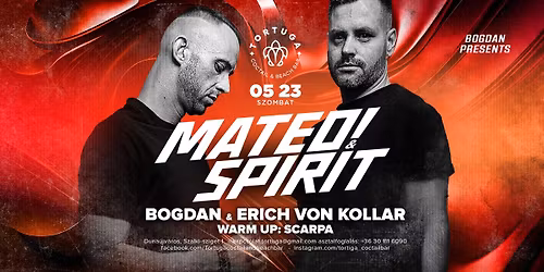 \ud83d\udca5 MATEO & SPIRIT @ Tortuga Terrace (Szalki-sziget) \ud83d\udc22