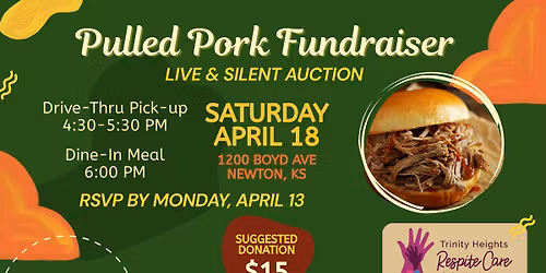 Pulled Pork Fundraiser
