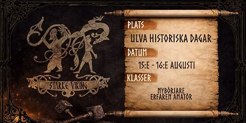 Starke Viking - Ulva Historiska Dagar - 2026
