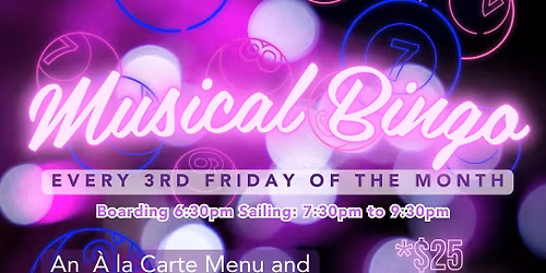 Rocking on the River - Musical Bingo