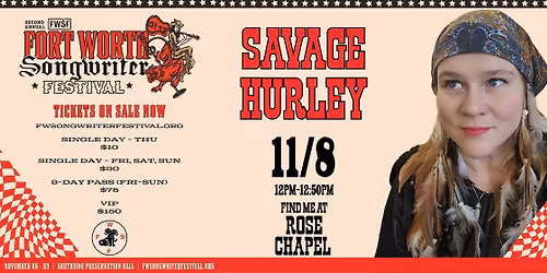 Fort Worth Songwriter Festival