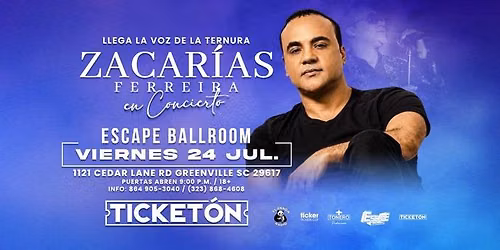 ZACARIAS FERREIRA EN GREENVILLE