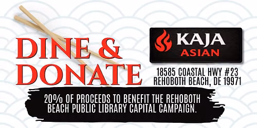 Dine & Donate at Kaja Asian