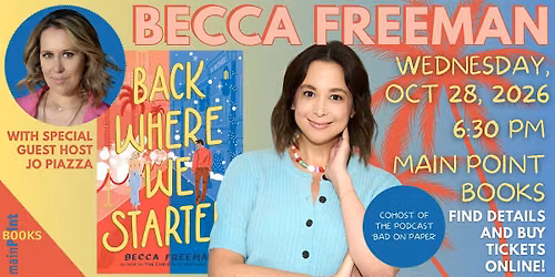 Becca Freeman with Guest Jo Piazza