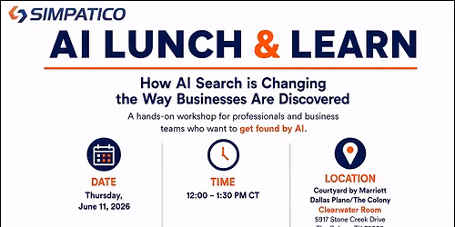 AI Search Lunch & Learn: How Customers Will Find Your Business in 2026