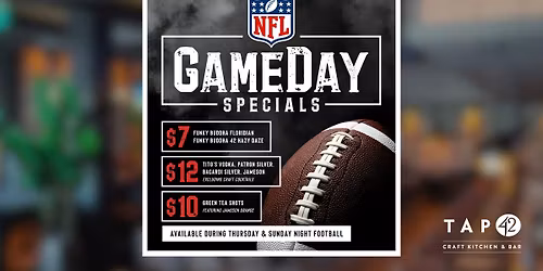 Game Day Specials
