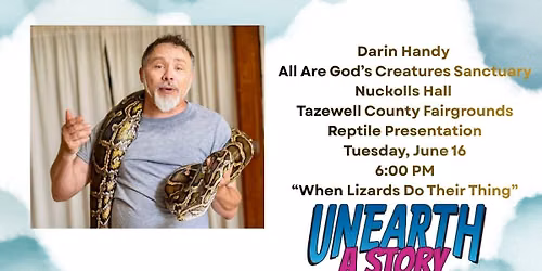 All Are God\u2019s Creatures Sanctuary Reptile Presentation @ Nuckolls Hall