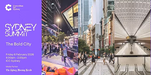 Sydney Summit 2026 - The Bold City