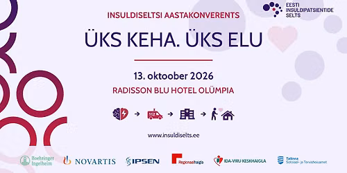 Insuldiseltsi aastakonverents 2026: \u00dcKS KEHA. \u00dcKS ELU.