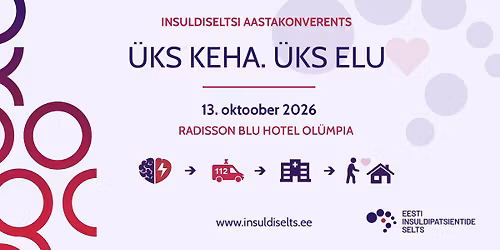 Insuldiseltsi aastakonverents 2026: \u00dcKS KEHA. \u00dcKS ELU.