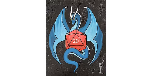 Dragon\u2019s Hidden Treasure - Paint and Sip in Houston | Classpop!\u2122