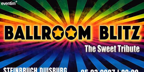 BALLROOM BLITZ \u2013 a Tribute to THE SWEET