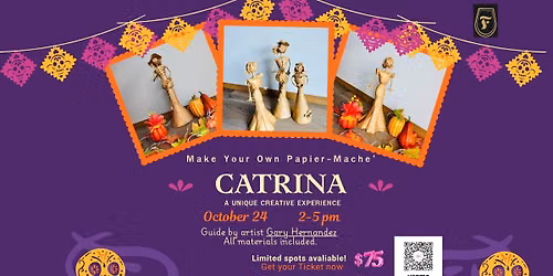 Make your Own Papier-Mache Catrina