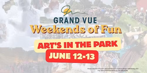 Arts in the park - June 12-13