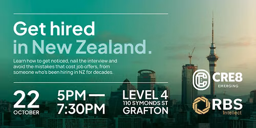 Get Hired in New Zealand: Career Session for International Students & Grads