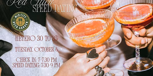 10\/6 - Red Stick Speed Dating @ Mid City Beer Garden