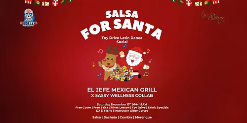 Salsa for Santa: Holiday Toy Drive Latin Dance Social