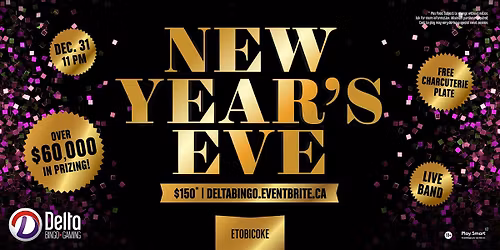 Delta Etobicoke: New Year's Eve Bingo