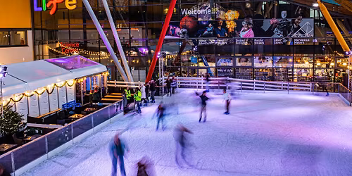 Ice Skating Opening Week in Times Square