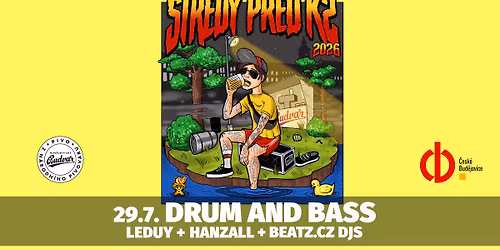 St\u0159edy p\u0159ed K2 - D'n'B edition w. LEDUY & Beatz cz DJs